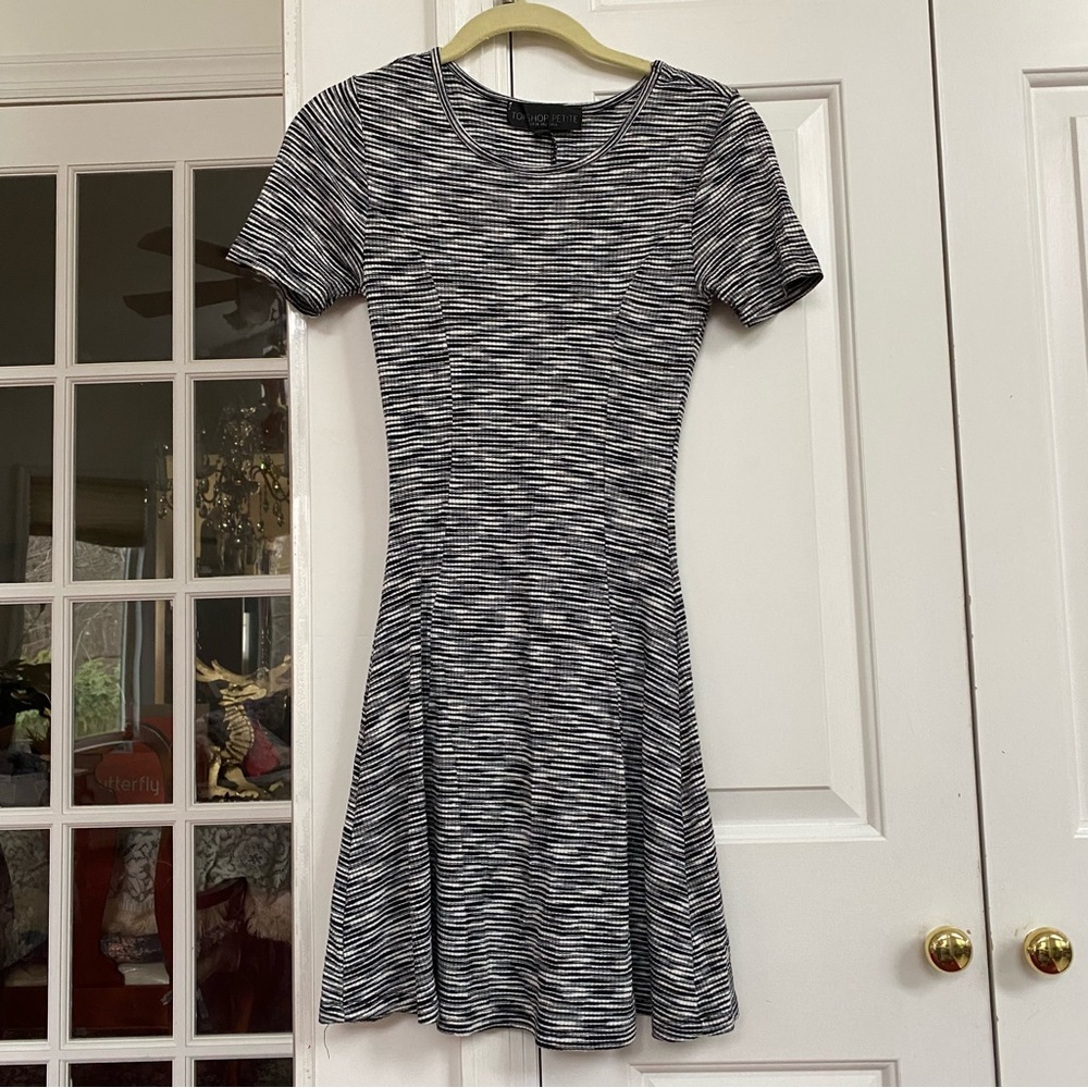 Space dyed knit dress 🖤